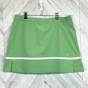 Adidas Climacool Skirt Skort Womens Size 14 Green Golf Tennis Stretch